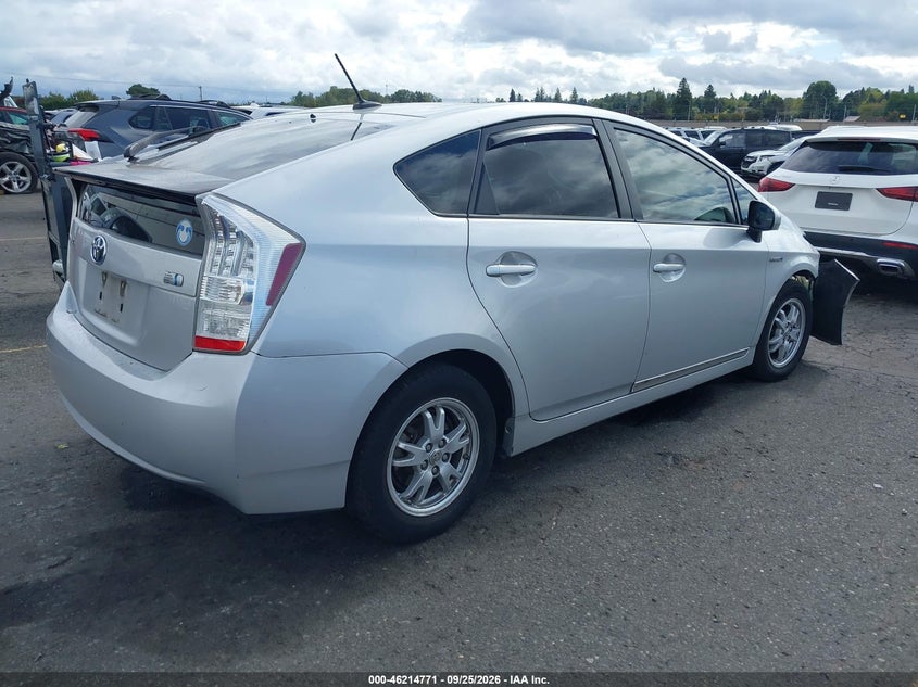 Vin: jtdkn3duxa0061561, lot: 46714694, toyota prius iv 20104