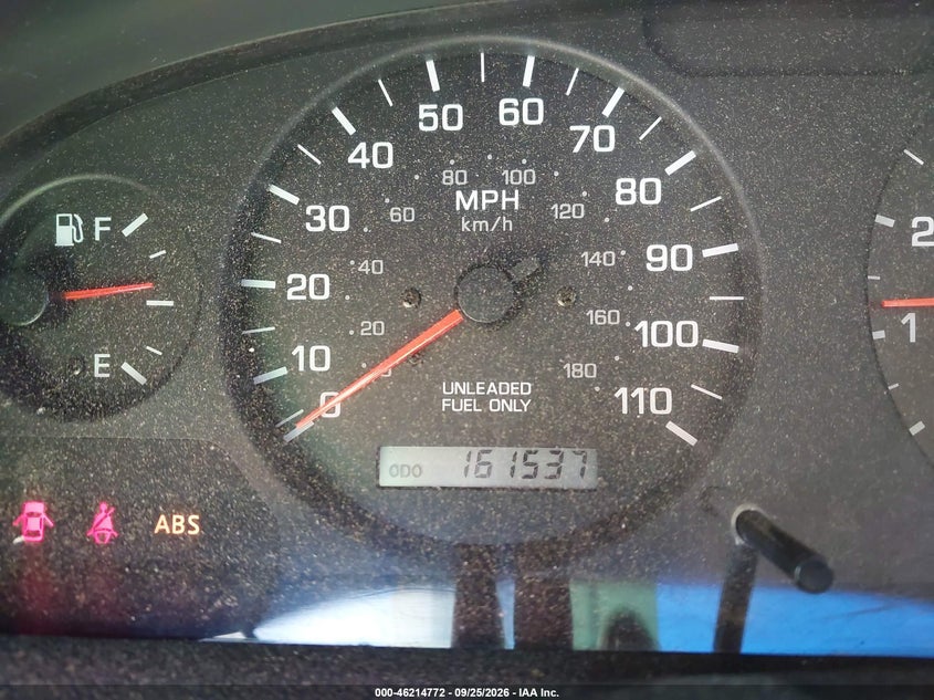 NISSAN XTERRA 2000 VIN 5N1ED28Y2YC522425