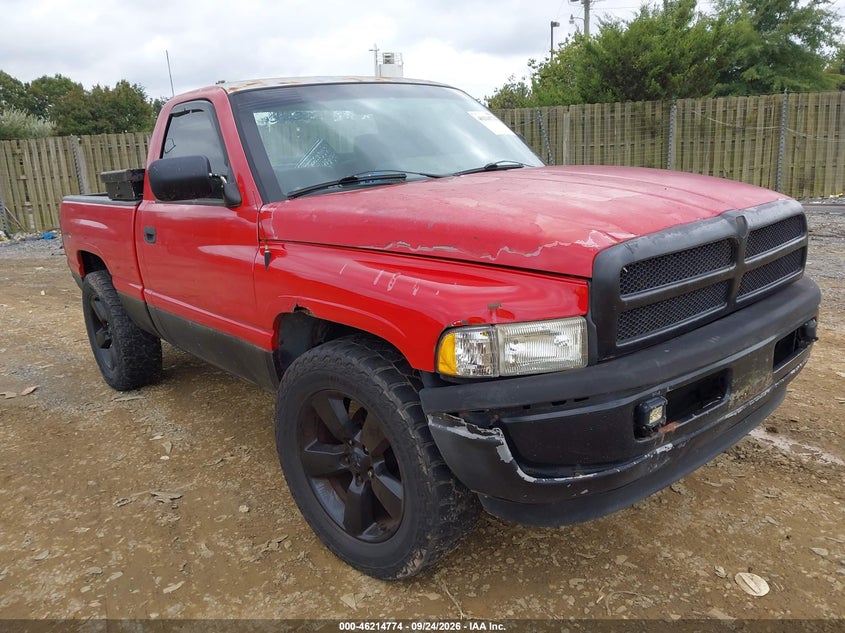DODGE RAM 1500 1997 VIN 1B7HC16ZXVS106537