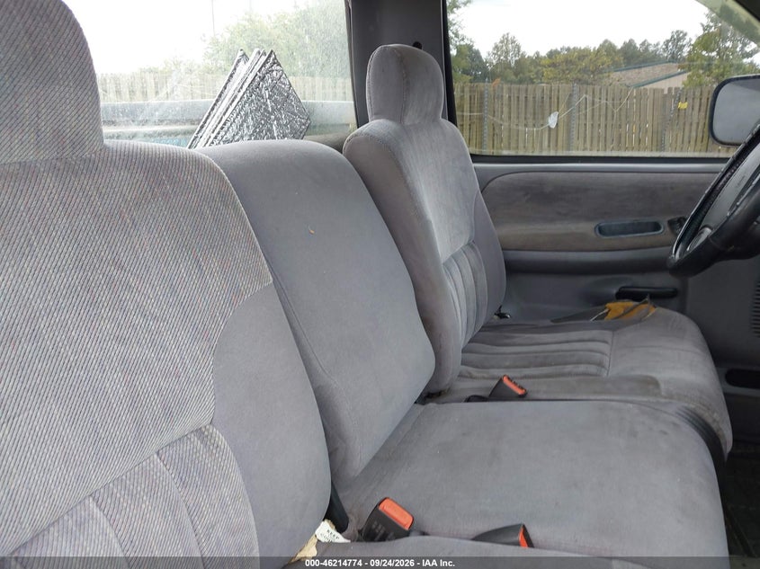 DODGE RAM 1500 1997 VIN 1B7HC16ZXVS106537