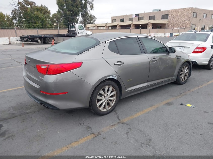 Vin: 5xxgn4a77eg298992, lot: 46714699, kia optima ex 20144