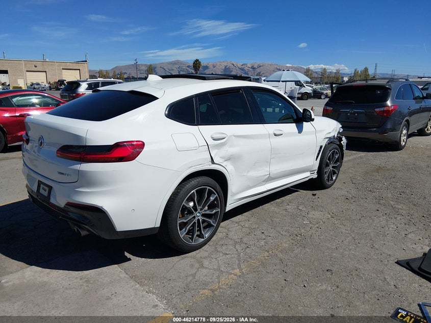 Vin: 5ux2v1c03llz32626, lot: 46714700, bmw x4 xdrive30i 20204