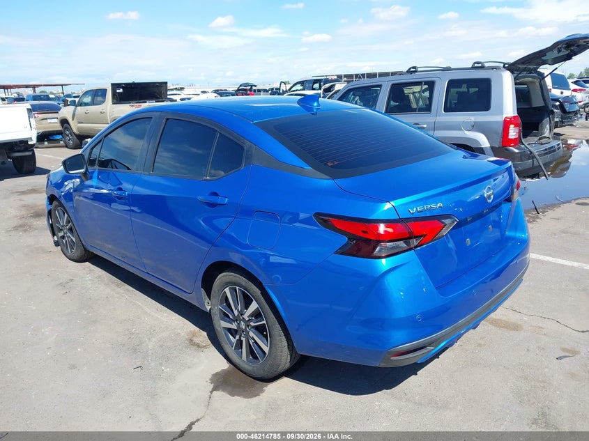 Vin: 3n1cn8ev8ml825801, lot: 46714708, nissan versa sv xtronic cvt 20213