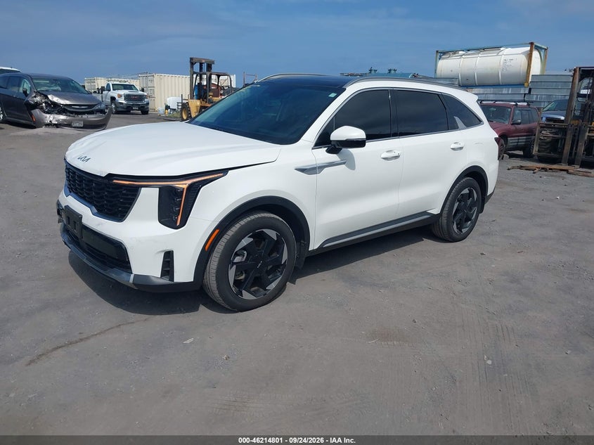 Vin: kndrh4jg7s5311188, lot: 46714724, kia sorento hybrid ex 20252