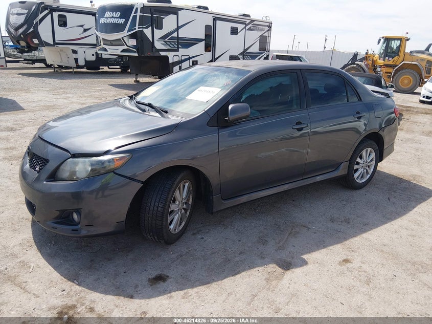 2010 Toyota Corolla, Звичайний знос, IAAI, VIN 2T1BU4EE7AC439163 — фото 2