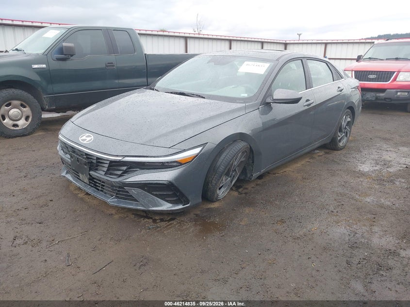 Vin: kmhls4dgxsu977014, lot: 46714757, hyundai elantra sel convenience 20252