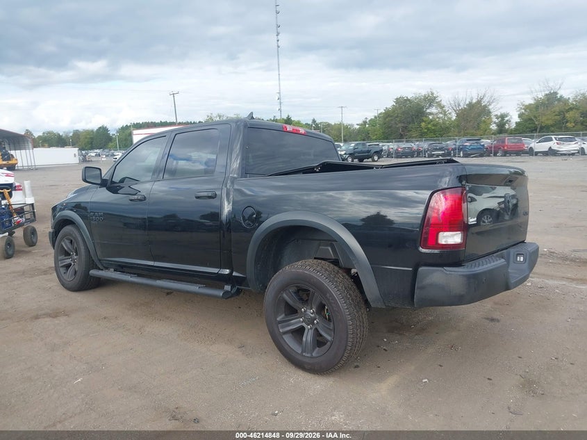 Vin: 1c6rr7lgxns176233, lot: 46714771, ram 1500 classic warlock  4x4 5'7 box 20223