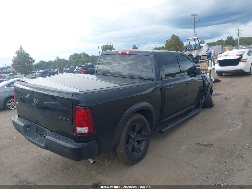 Vin: 1c6rr7lgxns176233, lot: 46714771, ram 1500 classic warlock  4x4 5'7 box 20224
