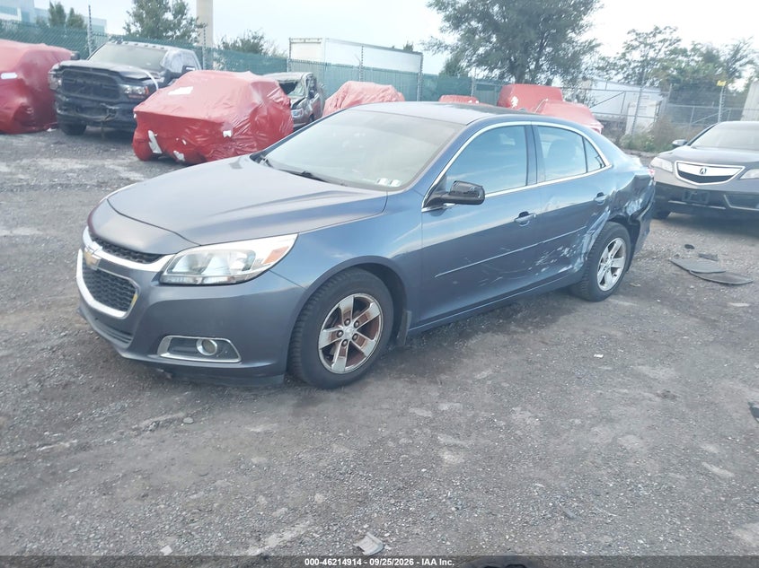 Vin: 1g11b5sl2ef186284, lot: 46714837, chevrolet malibu 1ls 20142