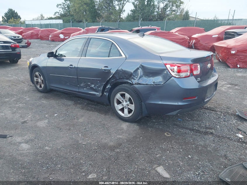Vin: 1g11b5sl2ef186284, lot: 46714837, chevrolet malibu 1ls 20143