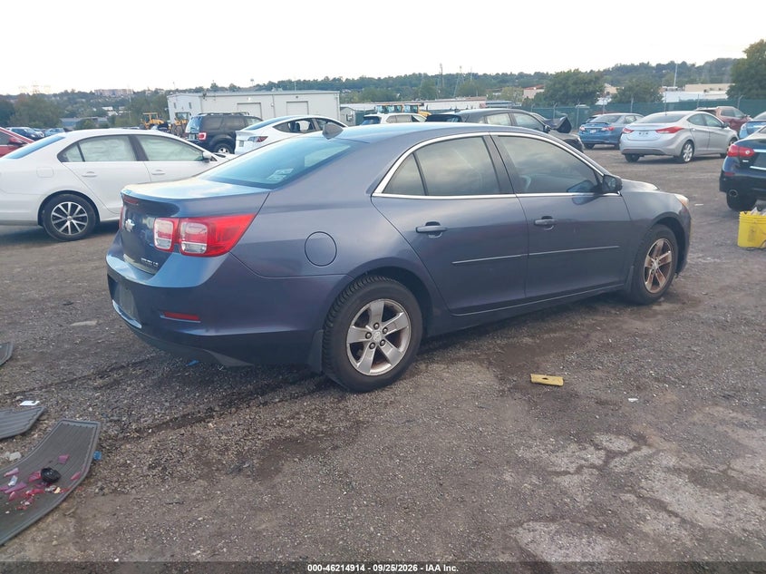 Vin: 1g11b5sl2ef186284, lot: 46714837, chevrolet malibu 1ls 20144