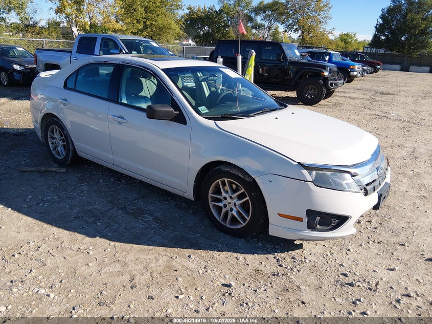 Vin: 3fahp0ga4cr347869, lot: 46714839, ford fusion s 2012 img_1