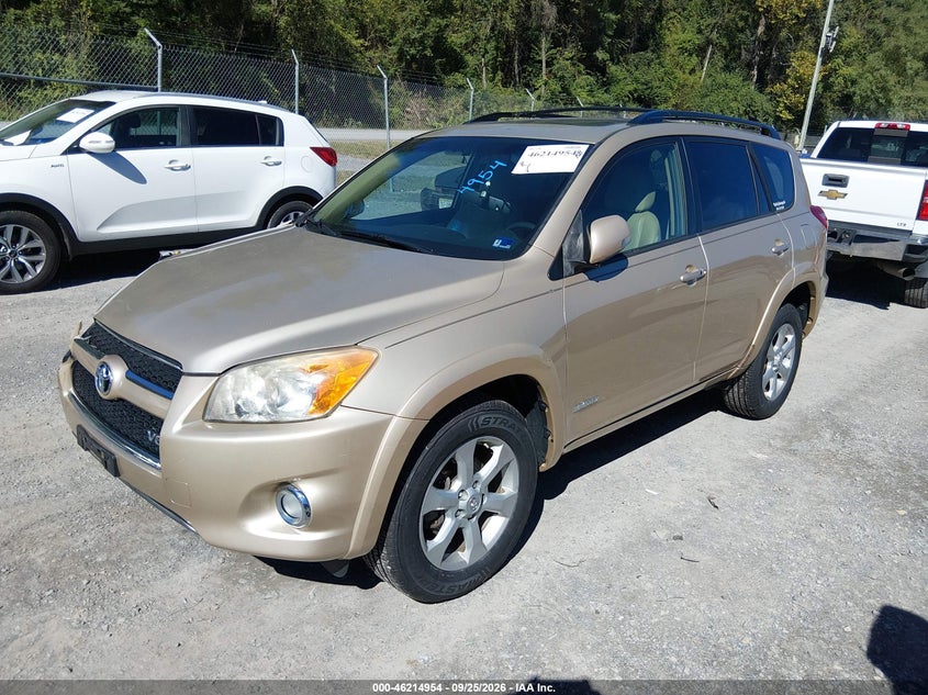 Vin: jtmdk4dv3ad016602, lot: 46714877, toyota rav4 limited v6 20102