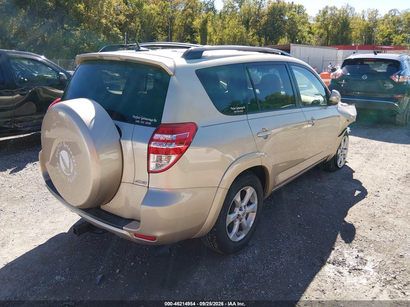 Vin: jtmdk4dv3ad016602, lot: 46714877, toyota rav4 limited v6 20104