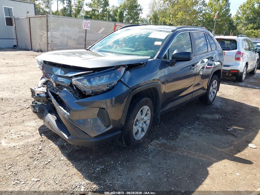 2019 Toyota RAV 4, Удар спереду, IAAI, VIN JTMF1RFV2KD044379 — фото 2