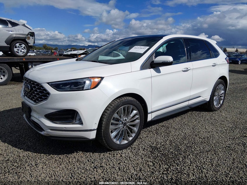 Vin: 2fmpk4k95nba77217, lot: 46714954, ford edge titanium 20222