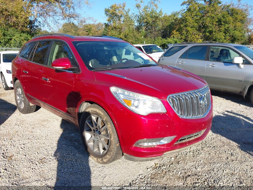 Vin: 5gakrbkd1ej200480, lot: 46714955, buick enclave leather 20141