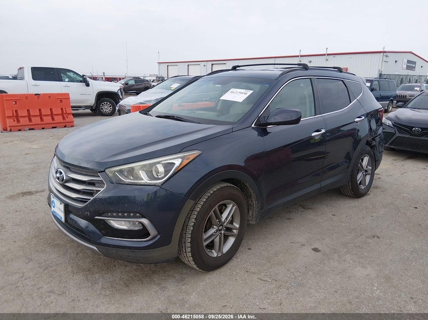 Vin: 5nmzu3lb9hh026294, lot: 46714981, hyundai santa fe sport 2.4l 20172