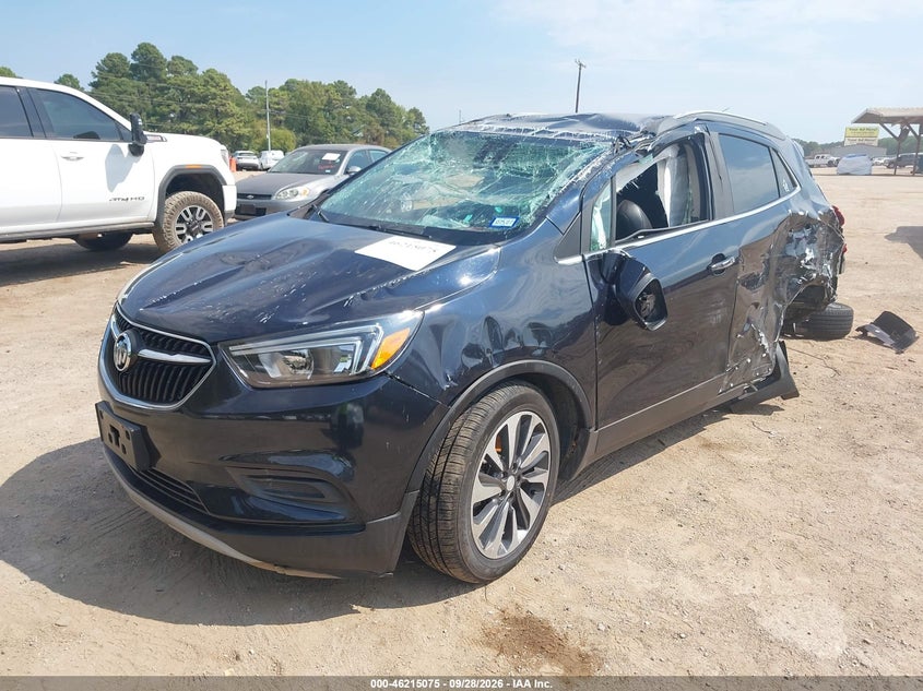 Vin: kl4cjasb9mb318377, lot: 46714998, buick encore fwd preferred 20212