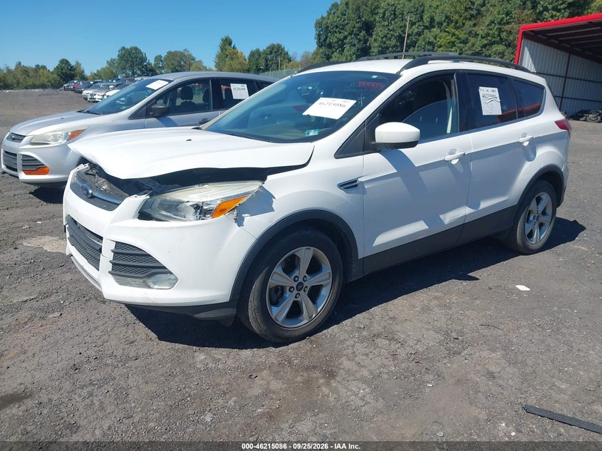 Vin: 1fmcu9gxxfua66013, lot: 46715009, ford escape se 20152