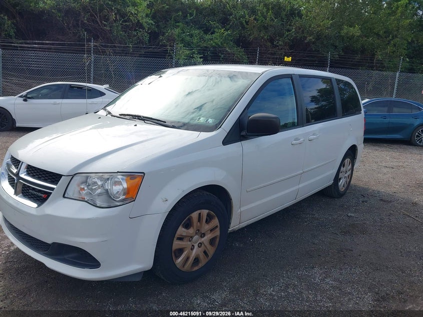 Vin: 2c4rdgbg7gr145518, lot: 46715016, dodge grand caravan se 20162