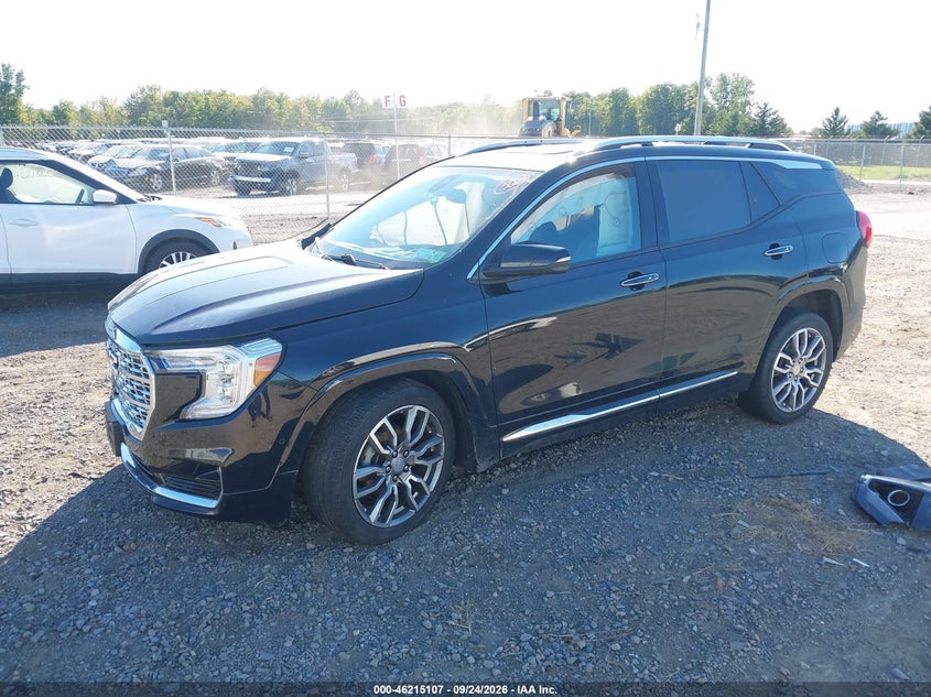 Vin: 3gkalxev8nl215813, lot: 46715030, gmc terrain awd denali 20222