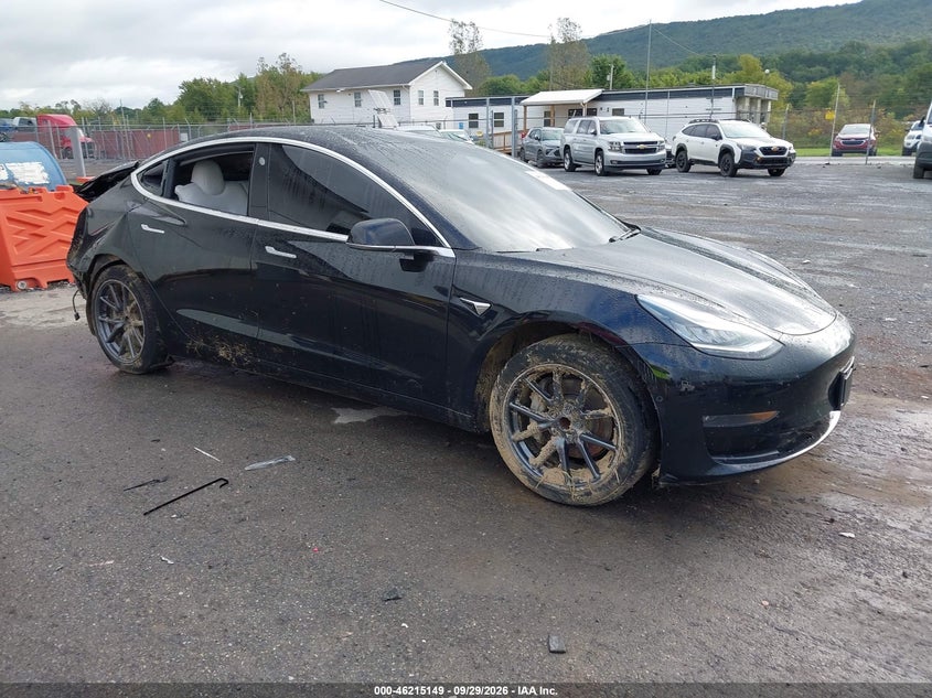 Vin: 5yj3e1ea0kf402711, lot: 46715072, tesla model 3 long range/mid range/standard range/standard range plus 20191