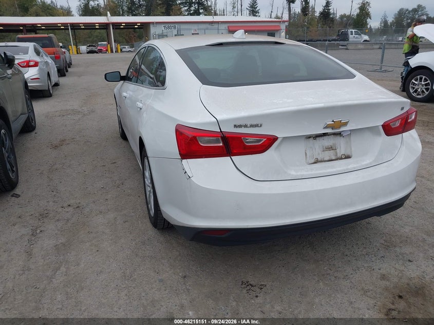 Vin: 1g1ze5st0hf173757, lot: 46715074, chevrolet malibu 1lt 20173