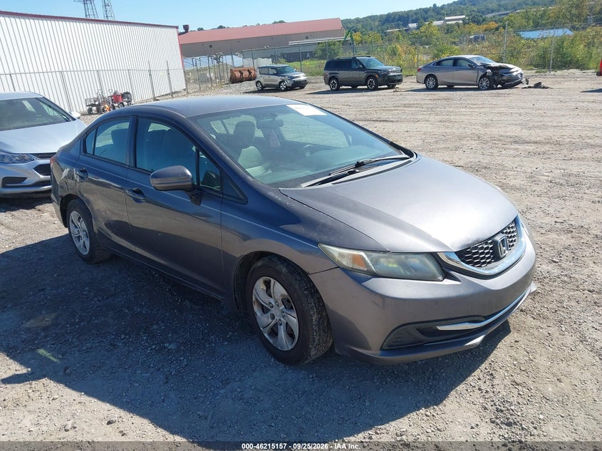 Vin: 19xfb2f55ee253106, lot: 46715080, honda civic lx 2014 img_1