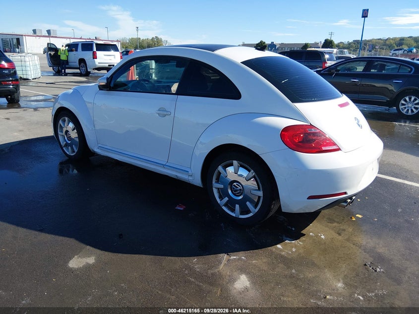 Vin: 3vwjx7at1dm675972, lot: 46715088, volkswagen beetle coupe 2.5l w/sun/sound/nav 20133