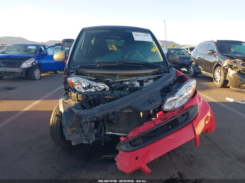 SMART FORTWO 2012 VIN WMEEJ3BA0CK550464