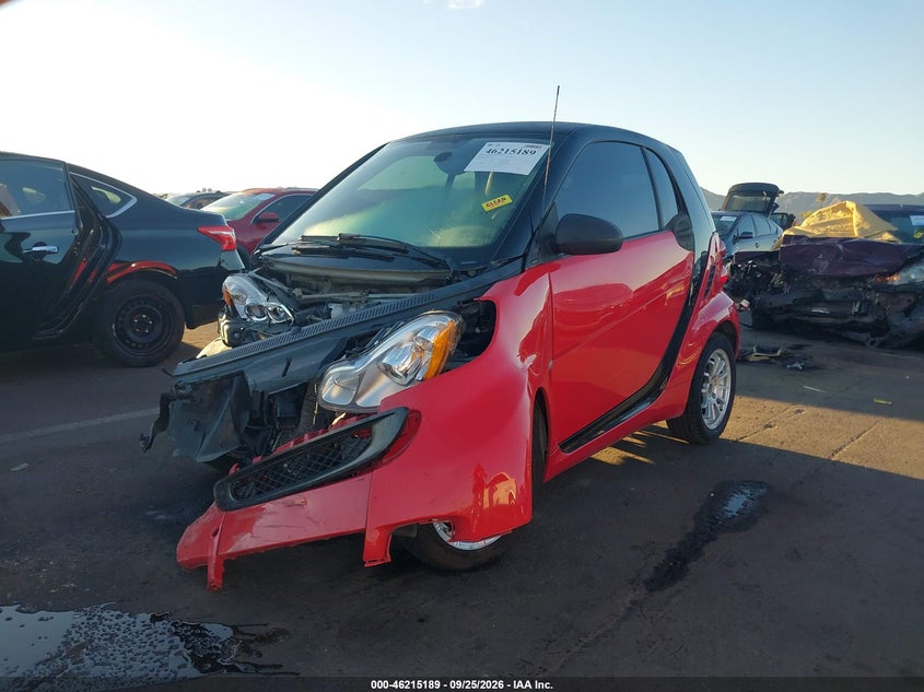 Vin: wmeej3ba0ck550464, lot: 46715112, smart fortwo passion 20122