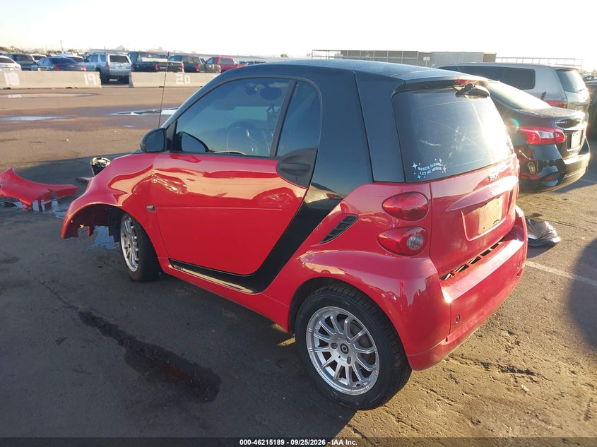 Vin: wmeej3ba0ck550464, lot: 46715112, smart fortwo passion 20123