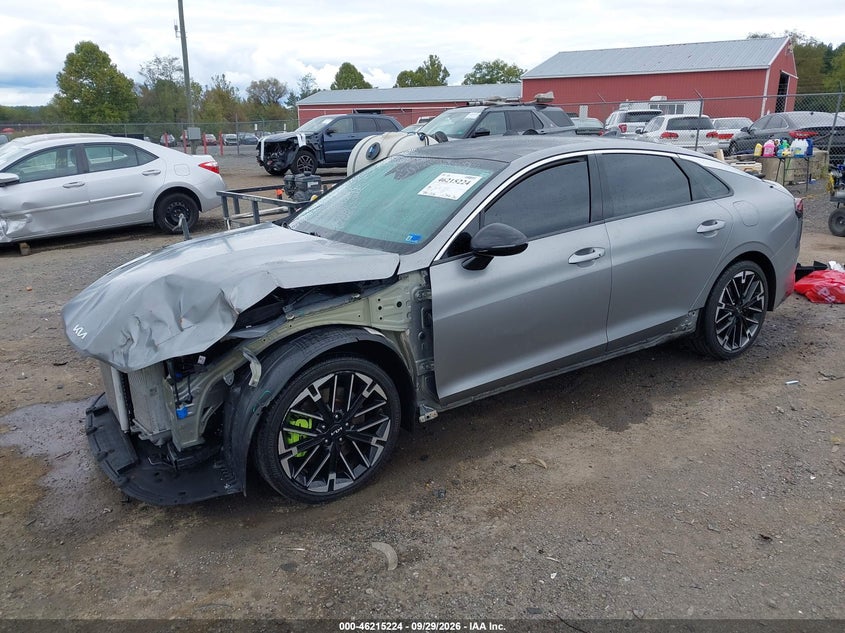 Vin: knag44j87s5350422, lot: 46715147, kia k5 gt 20252