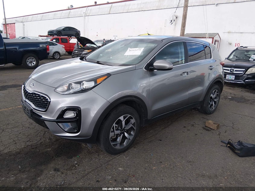 2021 Kia Sportage, Викрадення, IAAI, VIN KNDPMCAC8M7862280 — фото 2