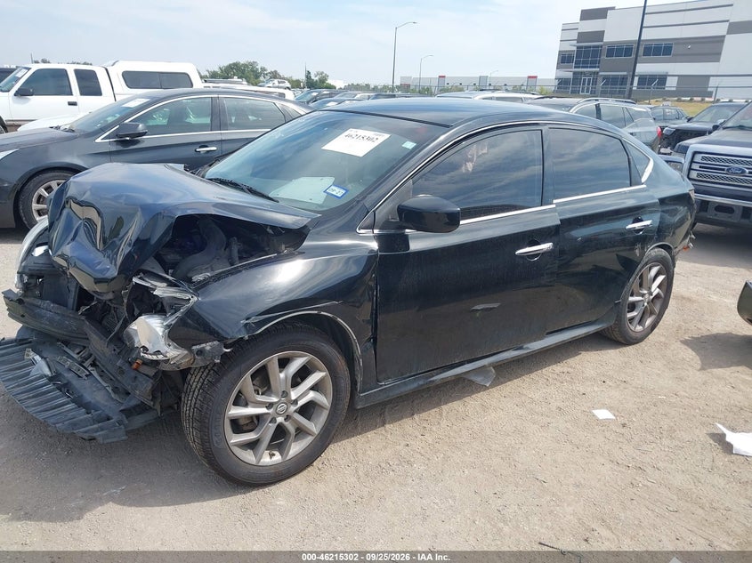 Vin: 3n1ab7apxdl624645, lot: 46715225, nissan sentra sr 20132
