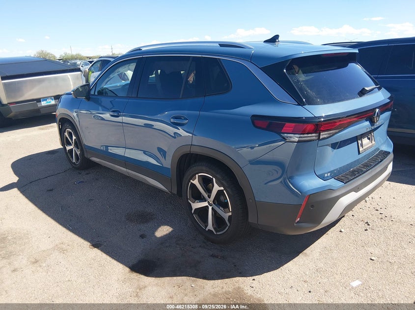 Vin: 3vvnr7rm0sm073235, lot: 46715231, volkswagen tiguan 2.0t se 20253