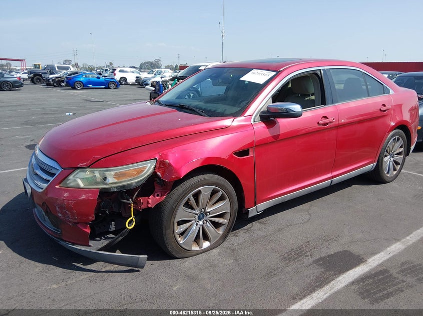 Vin: 1fahp2fwxag129576, lot: 46715238, ford taurus limited 20102