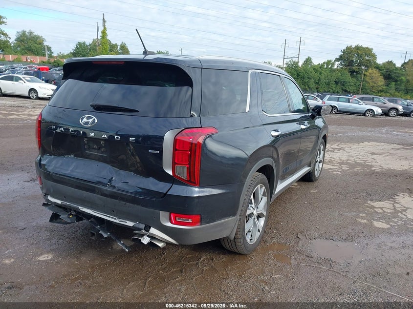 Vin: km8r4dhe6lu104309, lot: 46715265, hyundai palisade sel 20204