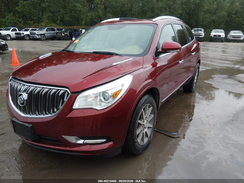 2016 Buick Enclave, Удар ззаду, IAAI, VIN 5GAKVBKD3GJ288933 — фото 2