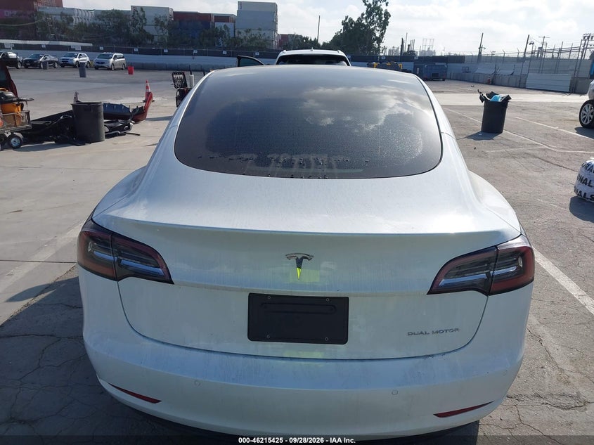 TESLA MODELO 3 2022 VIN 5YJ3E1EB0NF359629