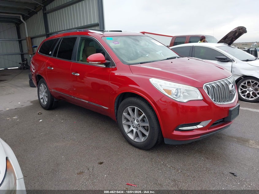 Vin: 5gakrbkd6ej227383, lot: 46715357, buick enclave leather 2014 img_1