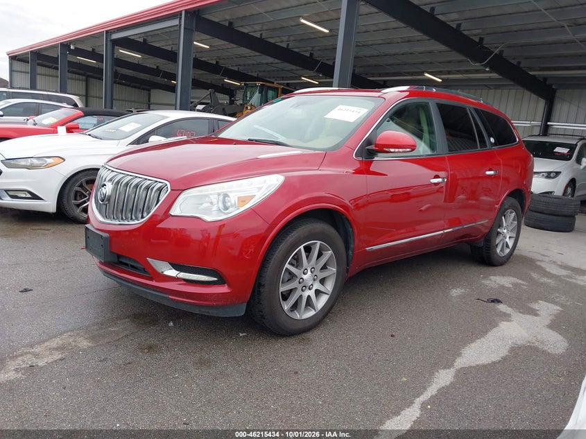 Vin: 5gakrbkd6ej227383, lot: 46715357, buick enclave leather 20142