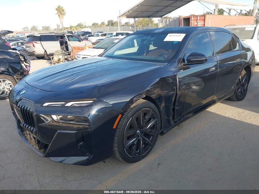 Vin: wba23eh02scu67663, lot: 46715372, bmw 740i 20252