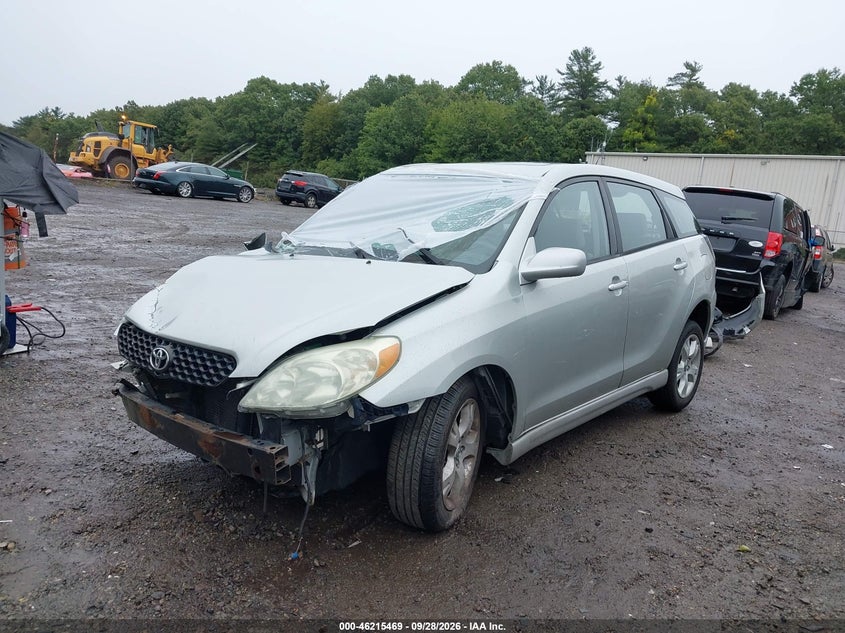 TOYOTA MATRIX 2004 VIN 2T1LR38E64C196431