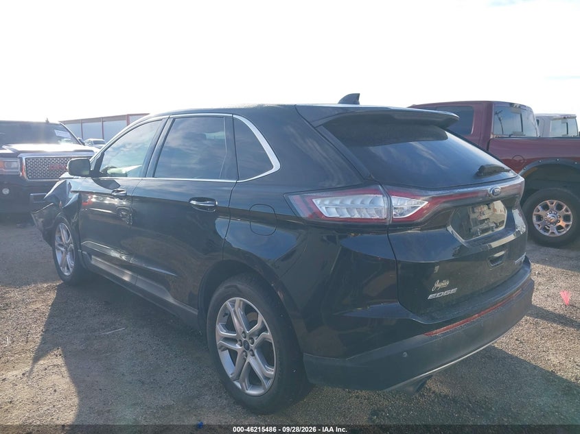 Vin: 2fmpk3k97jbb88856, lot: 46715409, ford edge titanium 20183