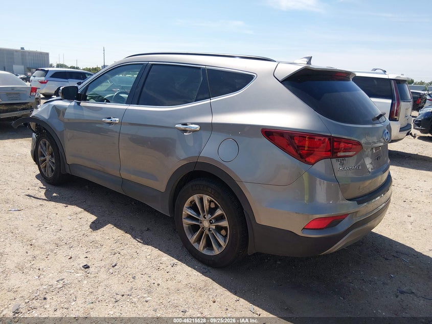 Vin: 5xyzu4laxjg522203, lot: 46715451, hyundai santa fe sport 2.0t 20183