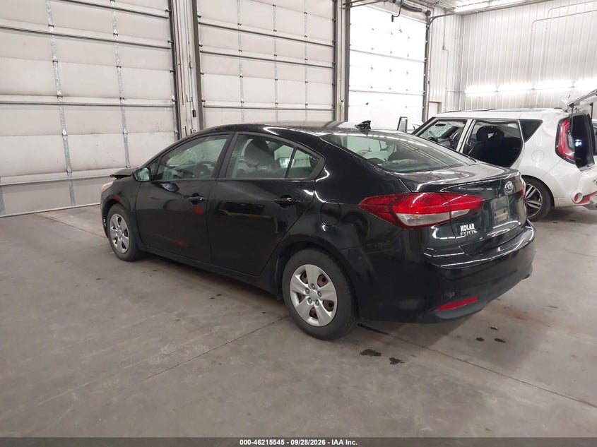 Vin: 3kpfk4a72je193252, lot: 46715469, kia forte lx 20183
