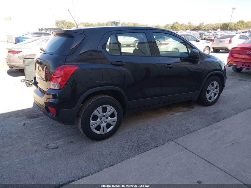 Vin: 3gncjksb7hl208631, lot: 46715491, chevrolet trax ls 20174
