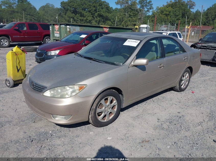 TOYOTA CAMRY 2005 VIN 4T1BE30K25U401199